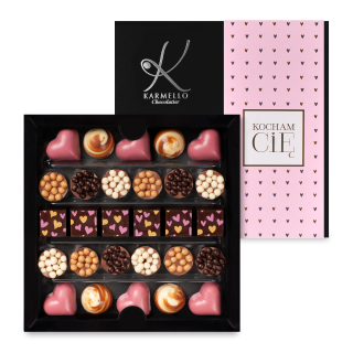 Collection of Chocolates with I Love You band