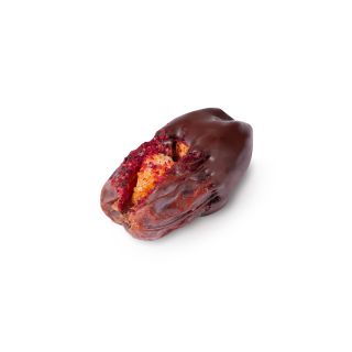 Date with Almond and Cherry in Chocolate